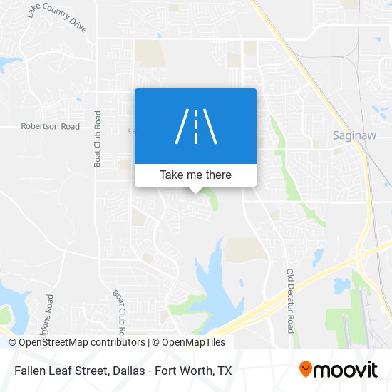 Fallen Leaf Street map