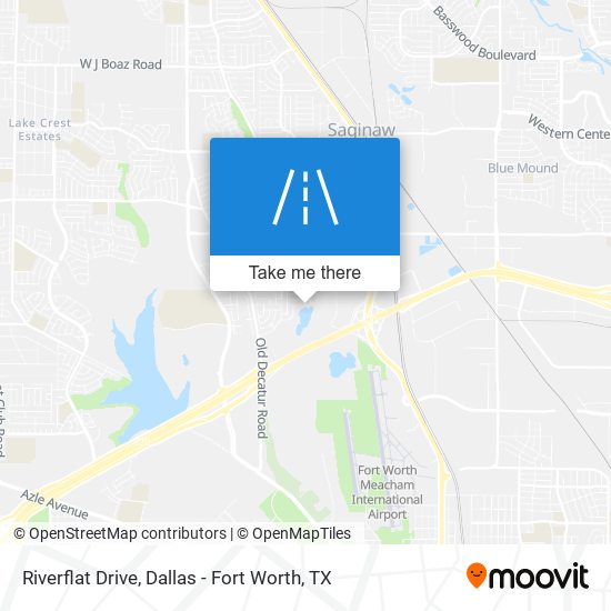 Riverflat Drive map
