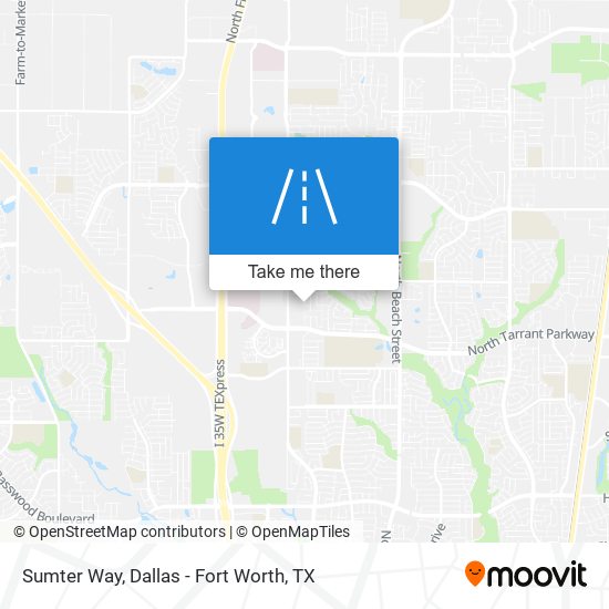 Sumter Way map