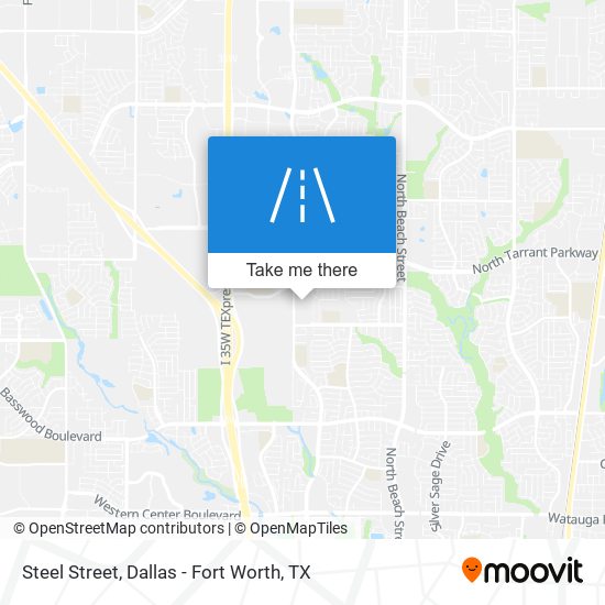Steel Street map