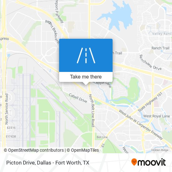 Picton Drive map