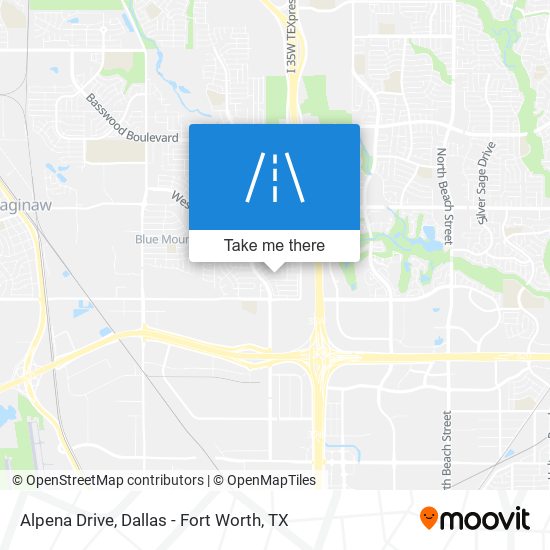 Mapa de Alpena Drive