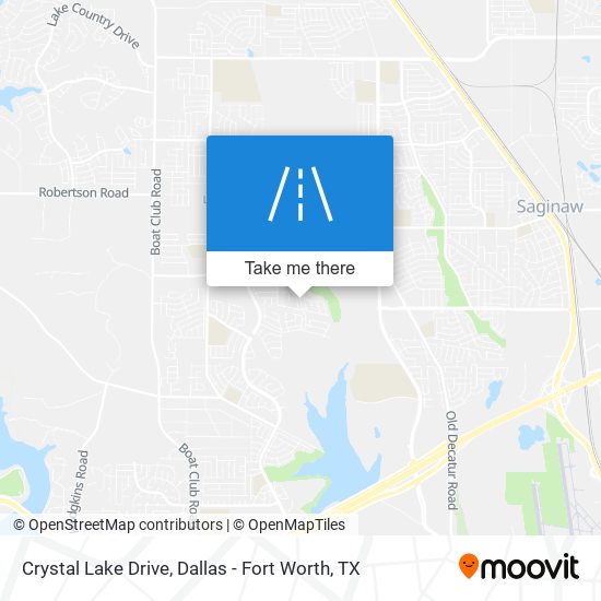 Crystal Lake Drive map
