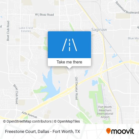 Freestone Court map