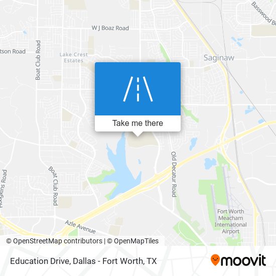 Education Drive map