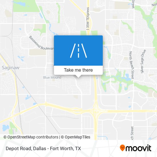 Mapa de Depot Road