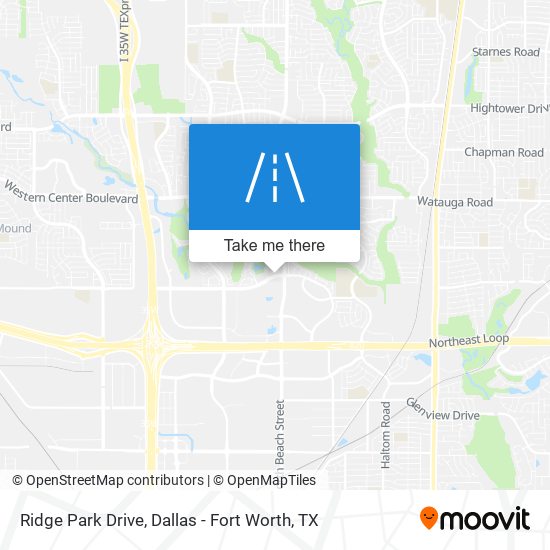 Ridge Park Drive map