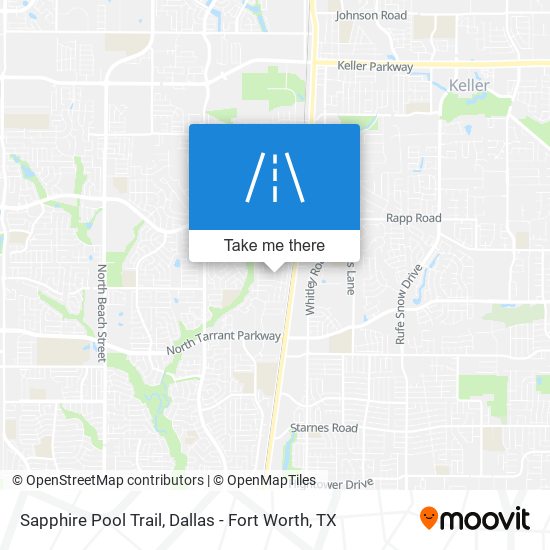 Mapa de Sapphire Pool Trail