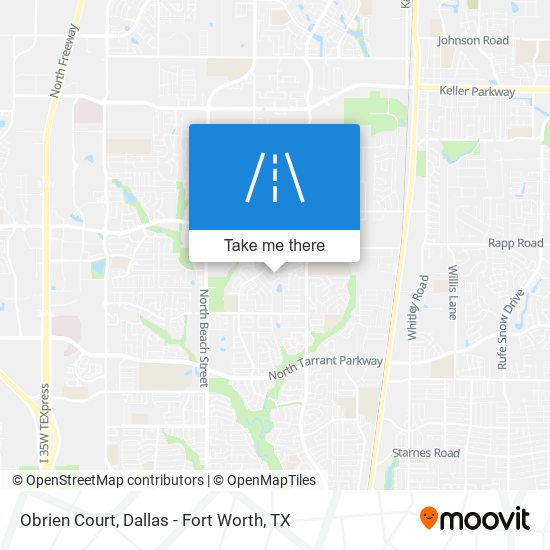 Obrien Court map