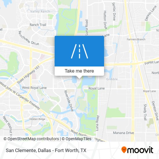 San Clemente map