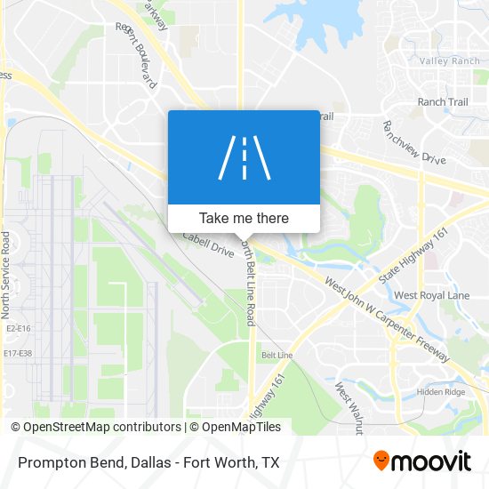 Prompton Bend map