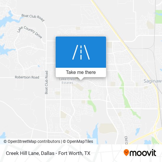 Mapa de Creek Hill Lane
