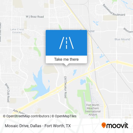 Mosaic Drive map