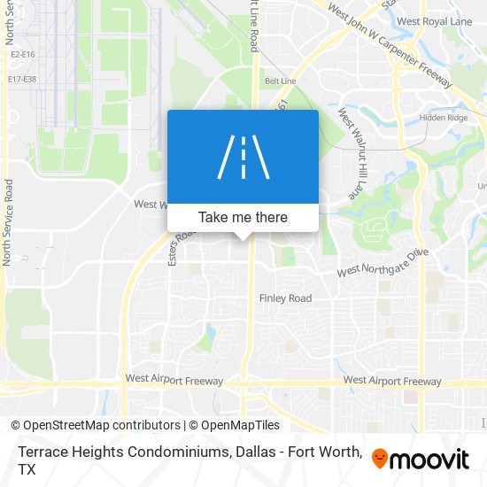 Terrace Heights Condominiums map