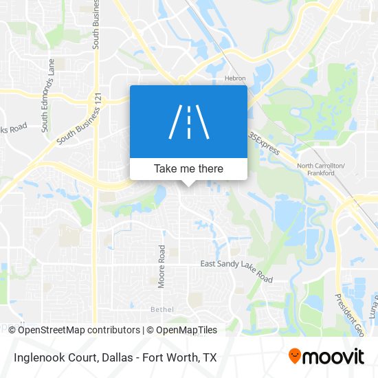 Inglenook Court map
