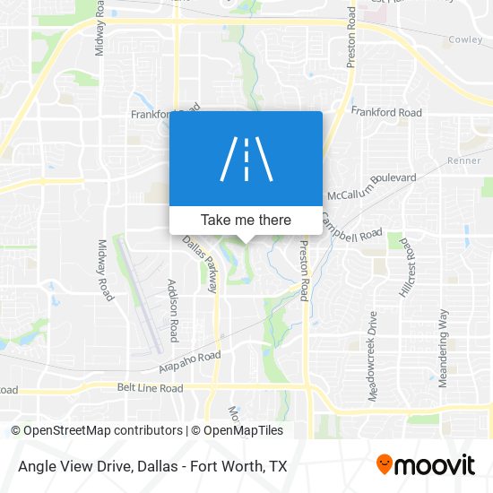 Angle View Drive map