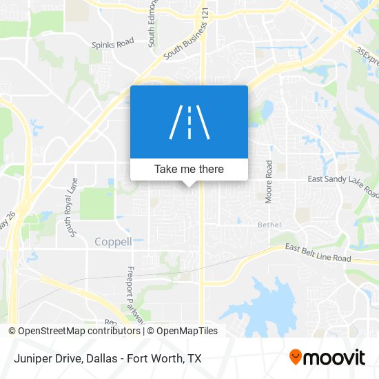 Juniper Drive map