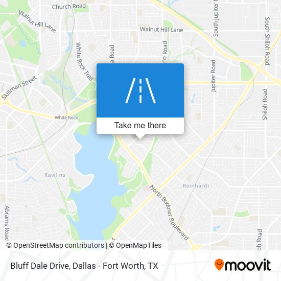 Bluff Dale Drive map