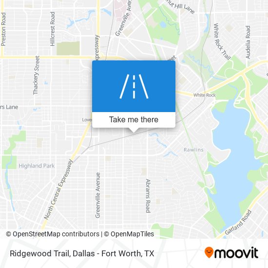 Mapa de Ridgewood Trail