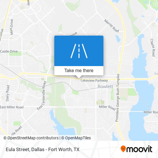 Eula Street map