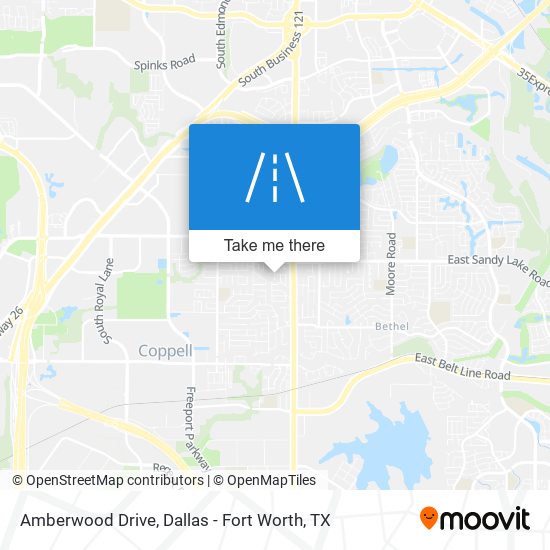 Amberwood Drive map