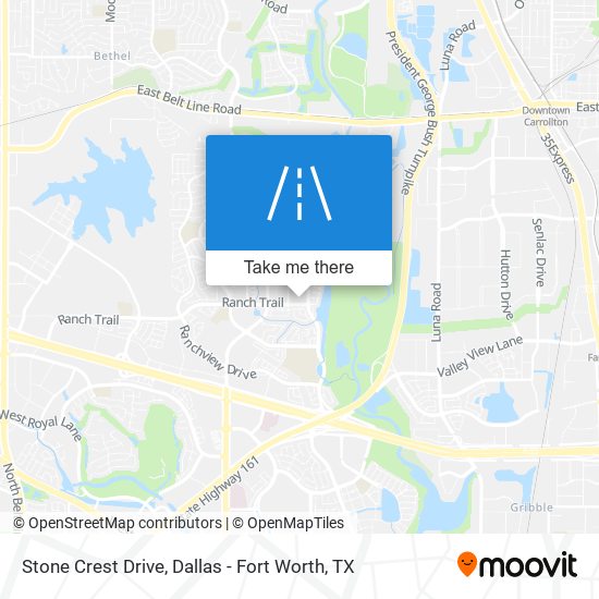 Stone Crest Drive map