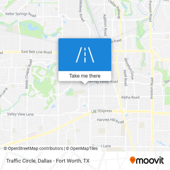Traffic Circle map