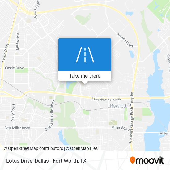 Lotus Drive map