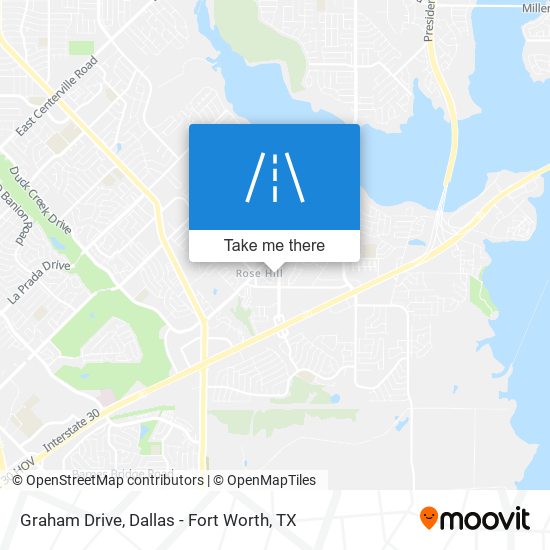 Mapa de Graham Drive