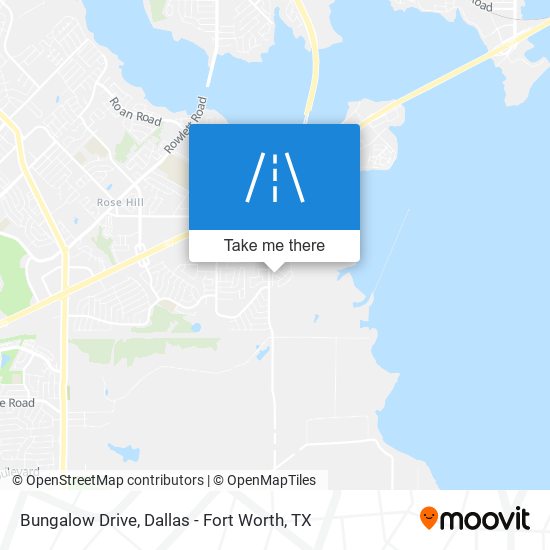 Bungalow Drive map