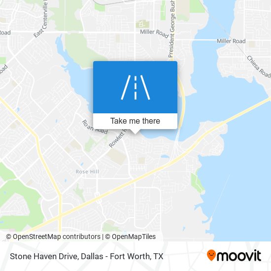 Stone Haven Drive map
