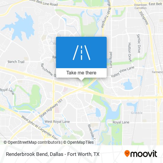 Renderbrook Bend map