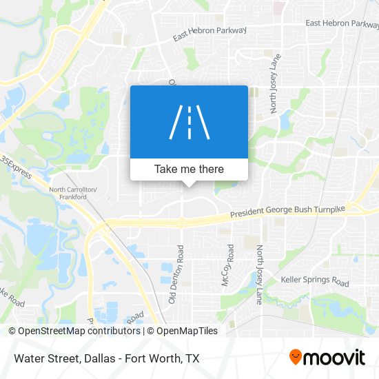 Water Street map