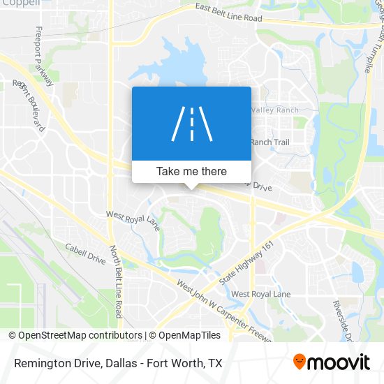 Remington Drive map
