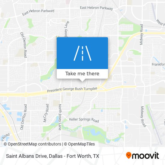 Mapa de Saint Albans Drive
