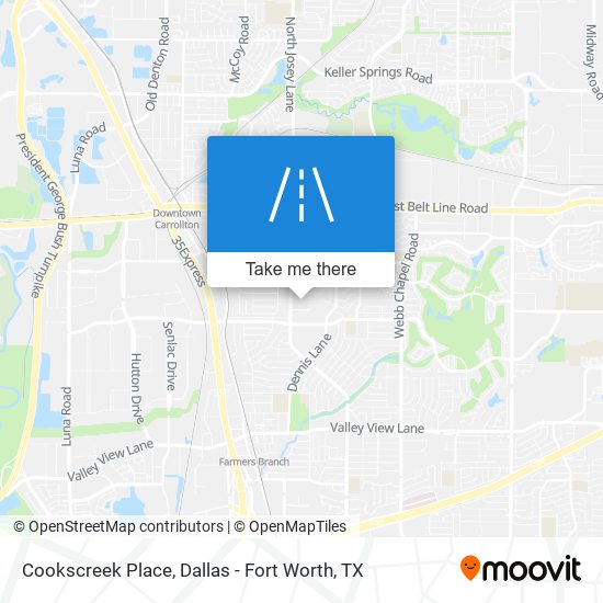 Cookscreek Place map