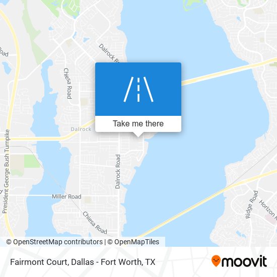 Mapa de Fairmont Court