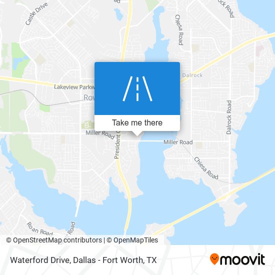 Waterford Drive map
