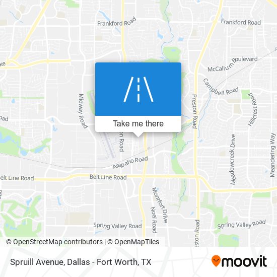 Spruill Avenue map