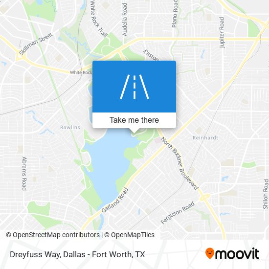 Dreyfuss Way map