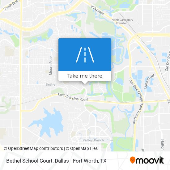 Mapa de Bethel School Court