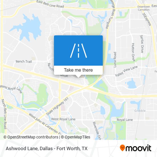 Mapa de Ashwood Lane