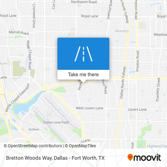Bretton Woods Way map