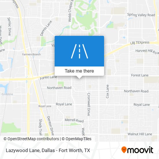 Mapa de Lazywood Lane