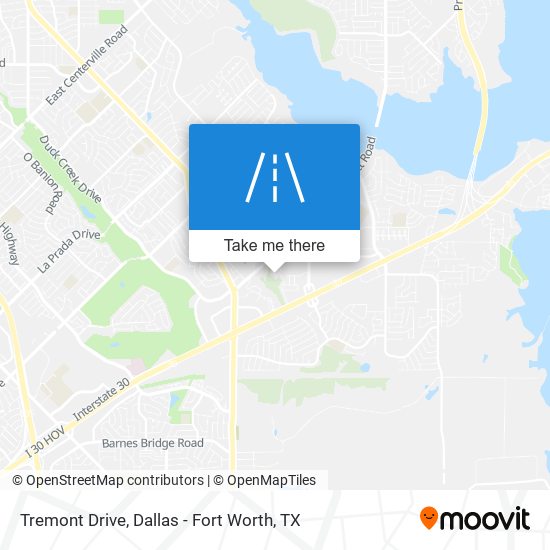 Tremont Drive map