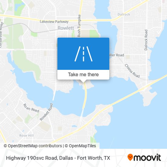Mapa de Highway 190svc Road