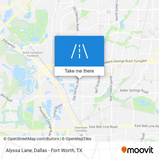Alyssa Lane map