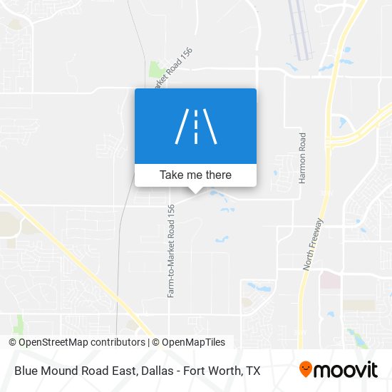 Mapa de Blue Mound Road East