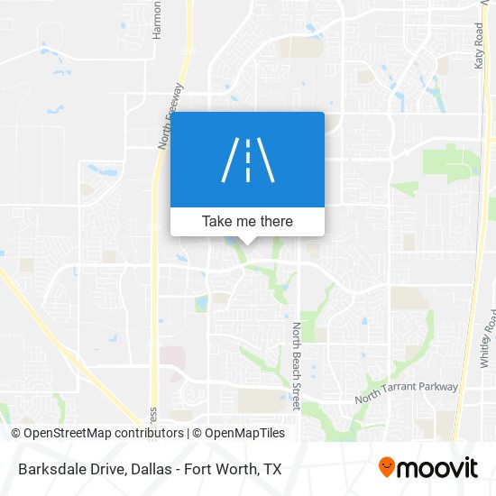 Mapa de Barksdale Drive