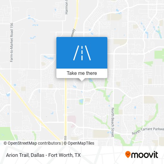 Arion Trail map